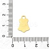 Christmas 304 Stainless Steel Enamel Charms STAS-I356-02G-07-3