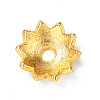 Multi-Petal Alloy Enamel Bead Caps FIND-G029-05G-02-2