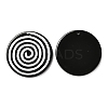 Opaque Acrylic Pendants SACR-L003-12-2
