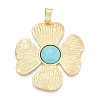 Saint Patrick's Day Synthetic Turquoise Big Pendants PALLOY-N179-61MG-1