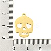 304 Stainless Steel Pendants STAS-Q255-04G-3