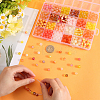 DIY Round Imitation Acrylic Pearl and Glass Beads Jewelry Making Finding Kits DIY-SP0002-78C-3