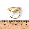304 Stainless Steel Cuff Ring Components STAS-P403-03G-3