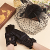1 Pair Bowknot Pattern Gloves AJEW-GA0006-47A-3