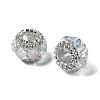 Acrylic Rhinestone Rondelle Beads OACR-S048-02E-1