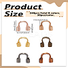 240Pcs 8 Styles Brass Wire Guardian KK-LP0004-71-2