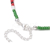 MIYUKI Round Rocailles Beaded  Necklaces NJEW-TA00160-5