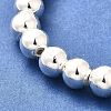 Electroplated Synthetic Magnetic Hematite Beads Strands G-L613-F01-02D-2