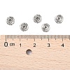 316 Surgical Stainless Steel Rhinestone Spacer Beads X-STAS-L285-001P-02-3