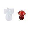 DIY Mushroom-shaped Display Decoration Food Grade Silicone Molds DIY-D074-09-1
