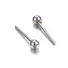Tarnish Resistant 304 Stainless Steel Stud Earrings LS-EJEW-P161-01P-2