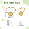 DIY Oval Finger Ring Making Kits DIY-ME0002-68G-2