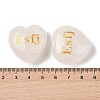 Natural Quartz Crystal Heart Engraving MBTI Figurines Statues for Home Office Desk Decorations X1-G-K353-05P-3