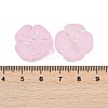 Frosted Transparent Acrylic Beads X1-OACR-P029-19B-05-4