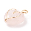 Natural & Synthetic Gemstone Pendants X-PALLOY-JF01618-3