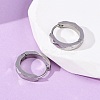 304 Stainless Steel Hoop Earrings EJEW-D331-10P-1