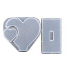 DIY Silicone Double Heart Photo Display Decoration Molds SIMO-PW0011-29-2