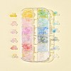 19.2G 12 Colors Frosted Transparent Acrylic Beads OACR-FS0002-18-8