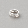 925 Sterling Silver Split Rings STER-WH0011-28S-03-1