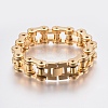 Men's 201 Stainless Steel Bracelets BJEW-H569-17MM-F-4