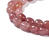 Natural Strawberry Quartz Beads Strands G-C038-02L-4