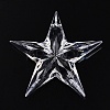Transparent Acrylic Pendants TACR-T028-09A-2