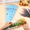50Pcs OPP Flower Bouquet Wrapping Craft Paper DIY-TA0010-93C-5