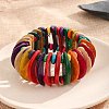 Bohemia & Ethnic Style Wood Stretch Bracelets for Women WG33998-03-1