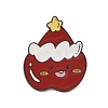 Christmas Theme Zinc Alloy Enamel Pin Brooch for Backpack Clothes JEWB-R003-02EB-06-1