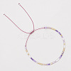 Minimalist Summer Glass Seed Beaded Adjustable Bracelets for Women LS-JD5606-1-1
