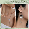 200Pcs Cross 304 Stainless Steel Charms STAS-ME0001-72-5
