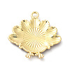 Cute Printed Alloy Pendants ENAM-L040-002A-04-2