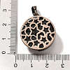 Natural Lava Rock Pendants G-P560-01R-21-3