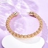 14mm Twist Iron Chain Necklaces NJEW-G163-02KCG-2