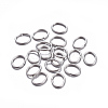Tarnish Resistant 304 Stainless Steel Open Jump Rings STAS-F221-40P-H-1