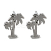 Tarnish Resistant Unisex 304 Stainless Steel Stud Earrings EJEW-E254-02P-1