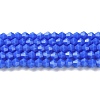 Opaque Solid Color Imitation Jade Glass Beads Strands GLAA-F029-P4mm-11-1