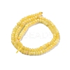 Dyed Natural Malaysia Jade Rondelle Beads Strands X-G-E316-2x4mm-47-2