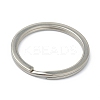 Tarnish Resistant 304 Stainless Steel Keychain Clasp Findings STAS-B012-02A-P-2