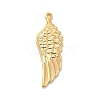 Ion Plating(IP) 304 Stainless Steel Pendants LS-STAS-E176-08G-3