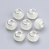 Handmade Luminous Lampwork European Beads LAMP-Q029-35L-1