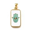 304 Stainless Steel Enamel Pendants LS-STAS-B087-06G-01-1