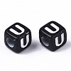 Opaque Acrylic Beads SACR-N002-01U-3