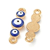 Alloy Enamel Links Connector Charms ENAM-S003-01E-2