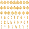 4Bags 2 Styles Tibetan Style Zinc Alloy 26 Letters Pendants FIND-SC0017-57G-1