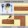 7Pcs Self-Adhesive XPE Grain Contact Paper DIY-CP0012-13-4