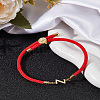 1Pc Adjustable Nylon Cord Slider Bracelets for Women BJEW-LP0001-32Z-02-3