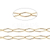 304 Stainless Steel Horse Eye Link Chains CHS-C006-13G-2