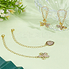 4Pcs Alloy Crystal Rhinestone Locking Stitch Markers AJEW-LP00019-1