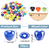 SUPERFINDINGS 100Pcs Pearlized Handmade Porcelain Beads FIND-FH0005-07-5